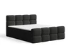 Boxspringbett mit Bettkasten 140x200 Rivon Schwarz