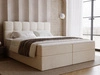 Boxspringbett mit Bettkasten 140x200 Maison Beige
