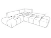 Ecksofa mit Schlaffunktion und Bettkasten Links Kair Hellbraun