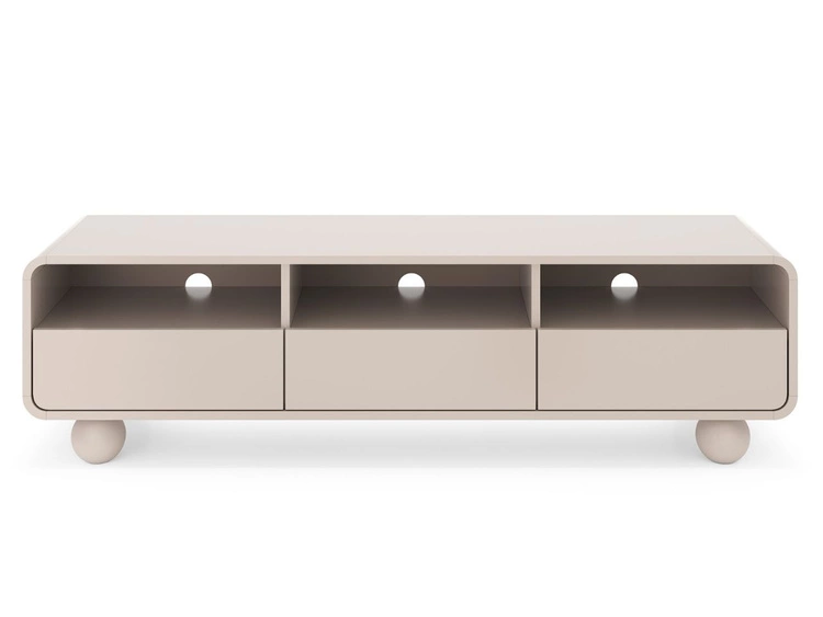 Modernes Wohnzimmer-Möbelset Soffio Kaschmir