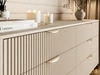 Kommode mit 6 Schubladen Latina Beige
