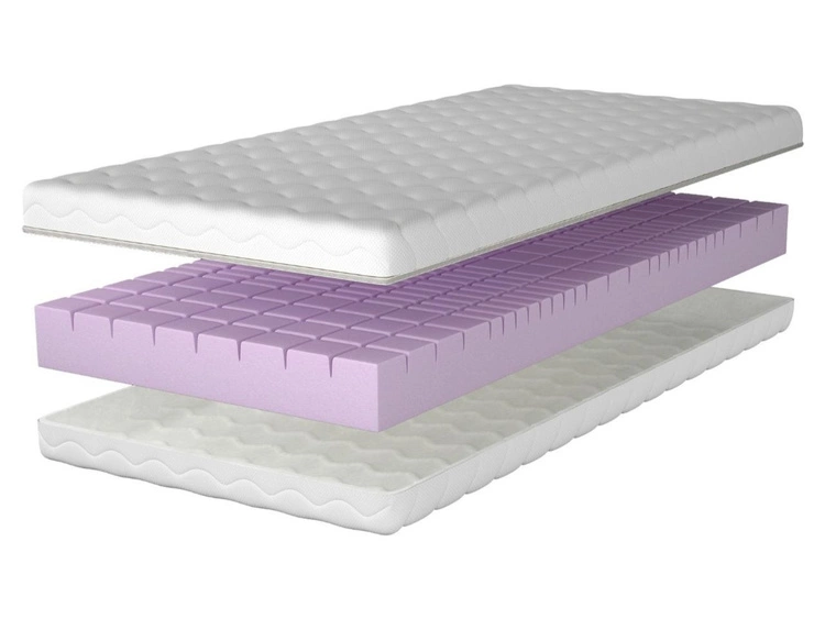 Schaumstoffmatratze mit abnehmbarem Bezug Elen 80x200