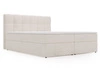Boxspringbett mit Bettkasten 160x200 Maison Beige