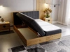 Boxspringbett mit Bettkasten 140x200 Forest Anthrazit