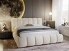 Polsterbett Ohne Bettkasten mit Lattenrost 120x200 Cloud Beige