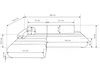 Ecksofa L-Form mit Schlaffunktion und Bettkasten Lisso Rechts Braun