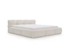 Polsterbett mit Bettkasten und Bettrost 160x200 Sweet Low Beige