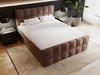 Boxspringbett mit Bettkasten 200x200 Alicante Braun