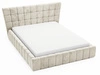 Polsterbett mit Bettkasten und Lattenrost 180x200 Paris Beige