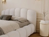 Polsterbett mit Stauraum und Lattenrost 120x200 Cloud Soft Beige