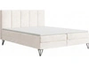 Boxspringbett mit Bettkasten 180x200 Vendi cremig