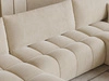 Wohnlandschaft mit Schlaffunktion und Bettkasten Neva Beige