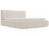 Polsterbett mit Bettkasten und Lattenrost 180x200 Cloud Beige