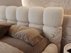 Polsterbett mit Bettkasten und Lattenrost 120x200 Modo aus Bouclé-Stoff Beige