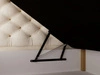Boxspringbett mit Bettkasten 160x200 Bergamo Beige