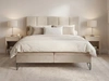 Boxspringbett mit Bettkasten 120x200 Vendi Beige