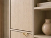 Regal mit Türen Modena Beige