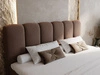 Boxspringbett mit Bettkasten 200x200 Cloud Braun