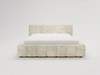 Polsterbett mit Bettkasten und Lattenrost 160x200 Ibiza Creme