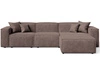 Ecksofa L-Form Rechts Arizona Braun