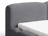 Polsterbett mit Bettkasten und Lattenrost 120x200 Aubi Dunkelgrau