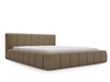 Polsterbett mit Bettkasten und Lattenrost 160x200 Orio Braun
