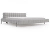 Polsterbett mit Lattenrost 120x200 Imagine Grau