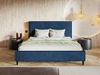 Polsterbett mit Lattenrost 160x200 Grenada Dunkelblau