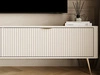 TV-Lowboard mit Türen 200 cm Latina Beige
