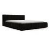 Polsterbett mit Bettkasten und Lattenrost 180x200 Orio Schwarz
