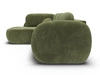 Ecksofa mit Schlaffunktion und Bettkasten Links Carino Grün