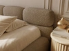 Polsterbett mit Bettkasten und Bettrost 120x200 Sweet Low Dunkelbeige