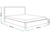 Polsterbett mit Lattenrost 180x200 Grenada Beige