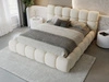 Polsterbett mit Bettkasten und Lattenrost 180x200 Modo Beige