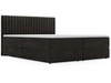 Boxspringbett mit Bettkasten 160x200 Marbella Anthrazit