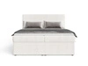 Boxspringbett mit Bettkasten 200X200 Brisa Creme