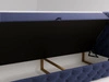 Boxspringbett mit Bettkasten 120x200 Canolo Dunkelblau