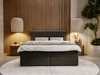 Boxspringbett mit Bettkasten 200x200 Marbella Dunkelgrau