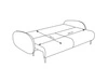 Schlafsofa mit Bettfunktion und Bettkasten Alta Beige