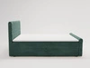 Boxspringbett mit Bettkasten 180x200 Lunaris Grün