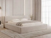 Polsterbett mit Bettkasten und Lattenrost 120x200 Mali Beige