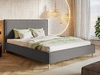 Polsterbett mit Lattenrost 120x200 Grenada Grau