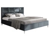 Polsterbett mit Lattenrost 160x200 Luxe Dunkelgrau