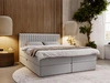 Boxspringbett mit Bettkasten 180x200 Marbella Hellgrau