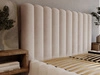Polsterbett mit Bettkasten und Lattenrost 120x200 Rotto Beige