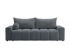 Schlafsofa mit Bettfunktion und Bettkasten Miro Dunkelgrau