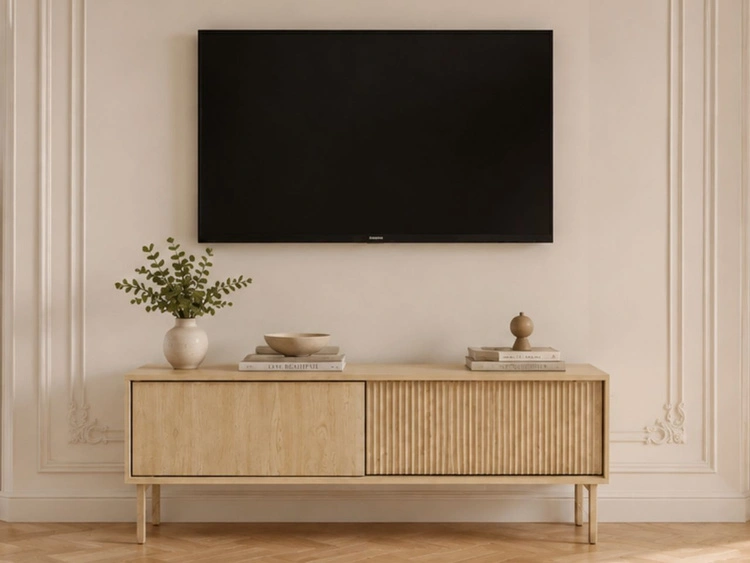TV-Lowboard mit Türen 154 Gradimento Eiche Cremona