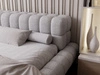 Polsterbett mit Lattenrost 180x200 Imagine Grau
