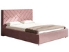 Polsterbett mit Bettkasten und Lattenrost 120x200 Tonale Rosa