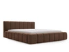 Polsterbett mit Bettkasten und Lattenrost 180x200 Orio Braun